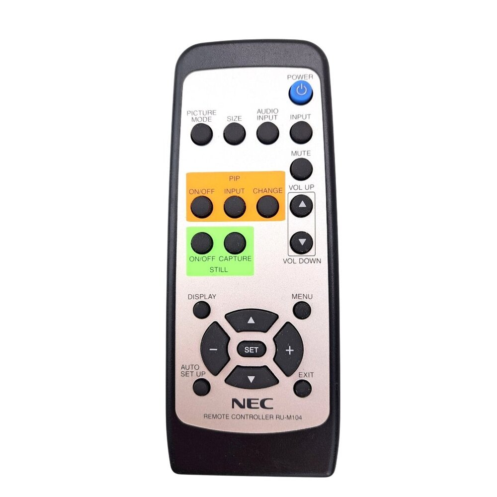 NEC Remote Control Monitor Projector RU-M104 OEM Original Tested Works